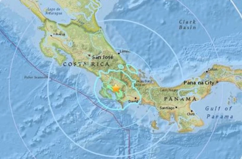 Κόστα Ρίκα: Σεισμική δόνηση 6,2 Ρίχτερ στο νότιο τμήμα της χώρας